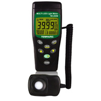 Tenmars TM-209M LED & Lux Light Meter with Selectable Led Colour Source